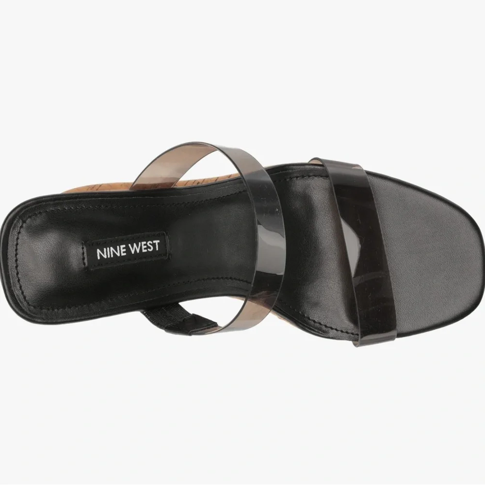 Nine West Women's Rapps Platform Wedge Sandal Sz 8M‼️ NWOT No Box